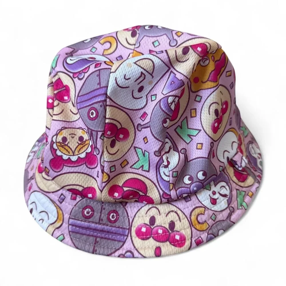 Anpanman & Dokin-chan Reversible Toddler Bucket Hat 1–2T